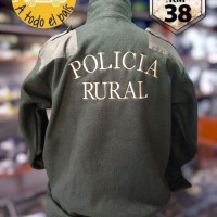 campera polar verde rural 4