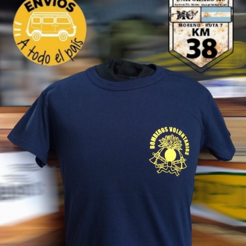 remera bombero azul 1