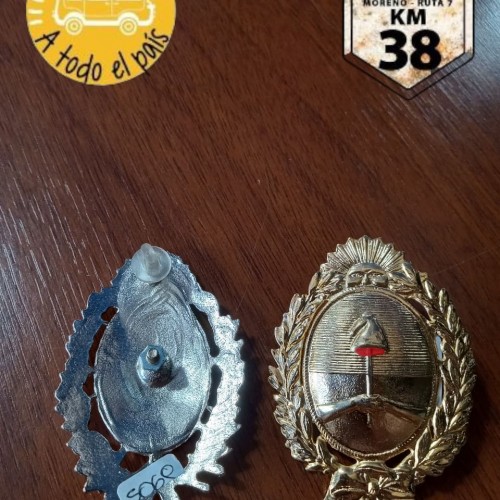 escudo gorra PBA plata oro 2