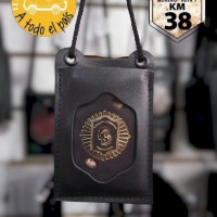 porta credencial colgante PFA oro porta credencial colgante PFA oro