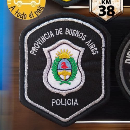 escudo policia plata