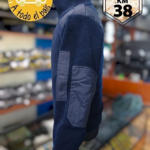 campera polar azul 3