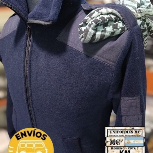 campera polar azul 5