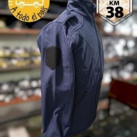 campera soft shell azul 2