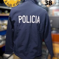 campera soft shell azul PBA 4