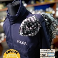 campera soft shell azul PBA 5