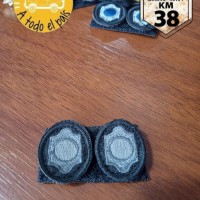 atributos PBA bordado gris