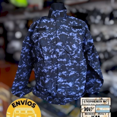 chaquetilla pixelado azul 1