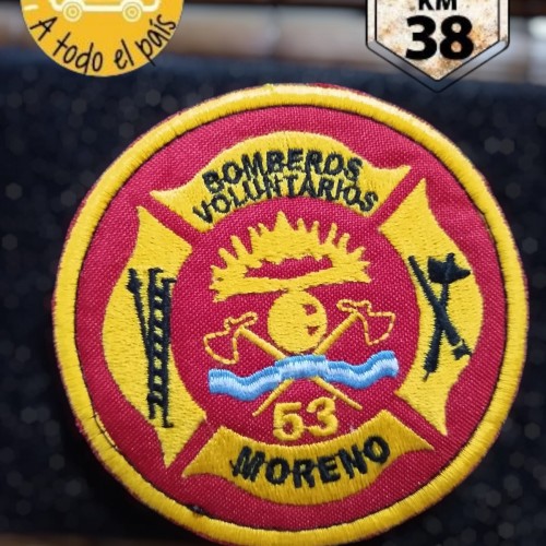 escudo bombero voluntarios moreno