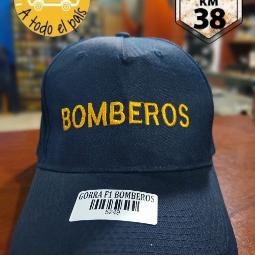 gorra bomberos azul 1