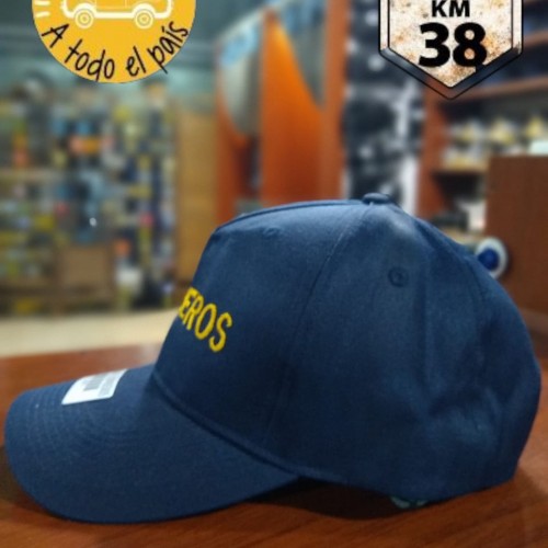 gorra bomberos azul 2
