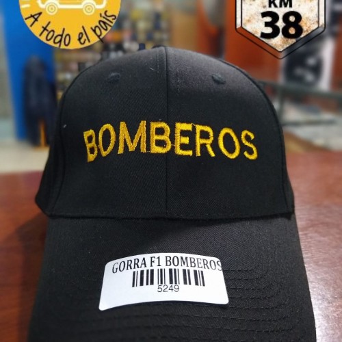 gorra bomberos negro 1
