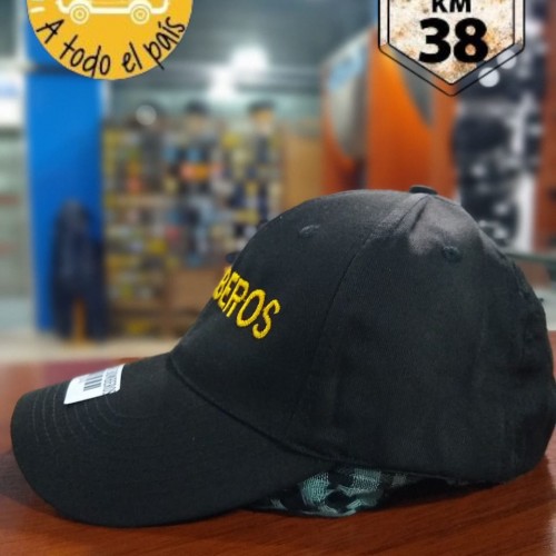 gorra bomberos negro 2