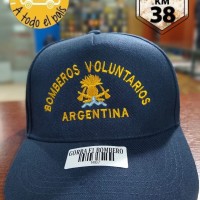 gorra bomberos voluntarios azul 1