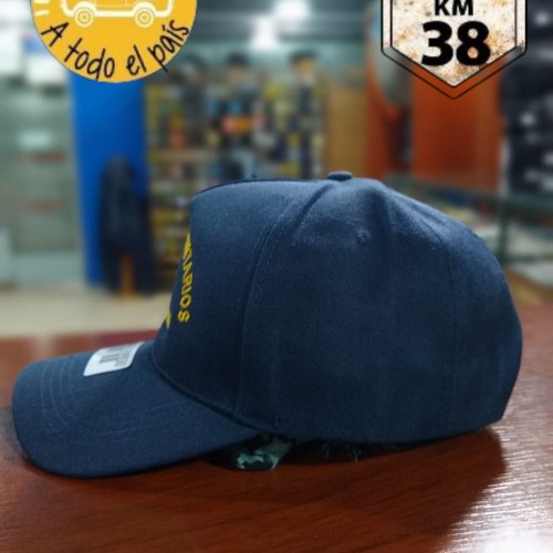 gorra bomberos voluntarios azul 2