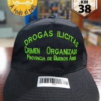 gorra drogas ilicitas negro 1