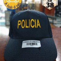 gorra policia azul 1