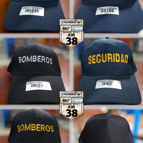 gorras seguridad bombero