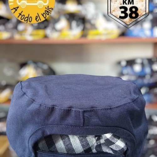 quepi PBA azul oficial jefe superior oro 3
