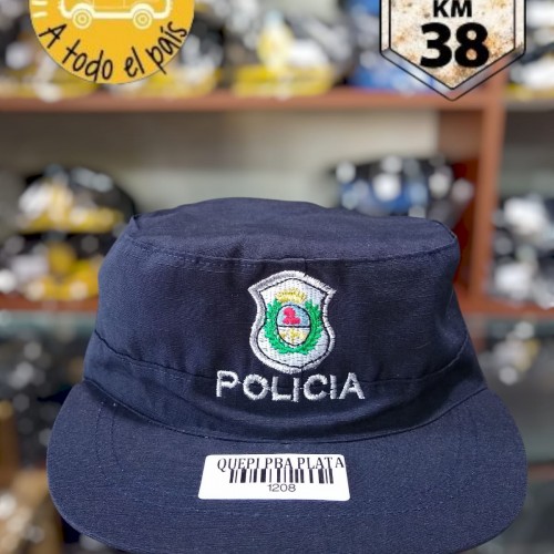 quepi PBA azul suboficial plata 1