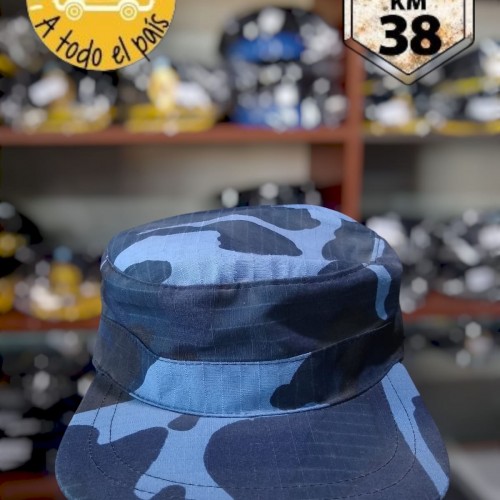 quepi camuflado azul 1