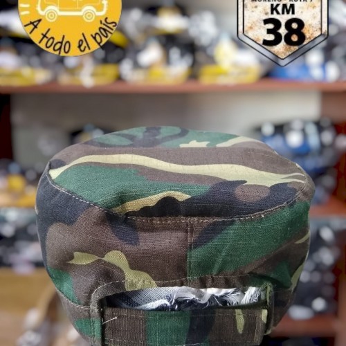quepi camuflado verde 3