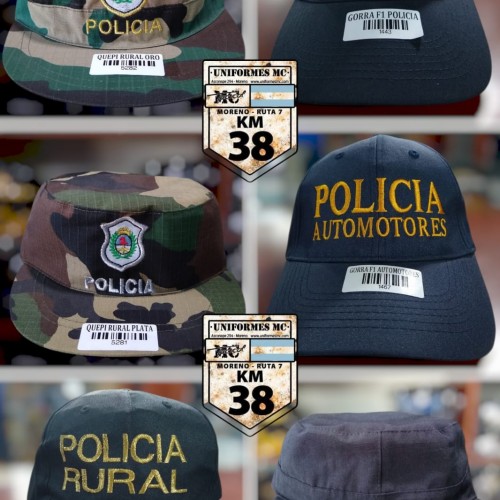 quepis gorras PBA 3 quepis gorras PBA 3