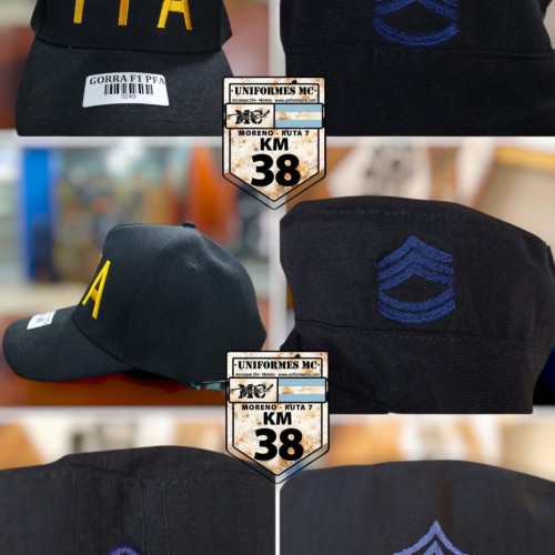 quepis gorras PFA 2 quepis gorras PFA 2