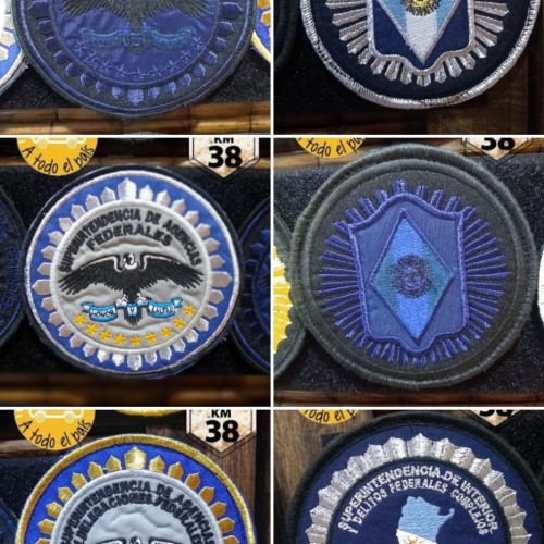 escudos PFA 7 escudos PFA 7