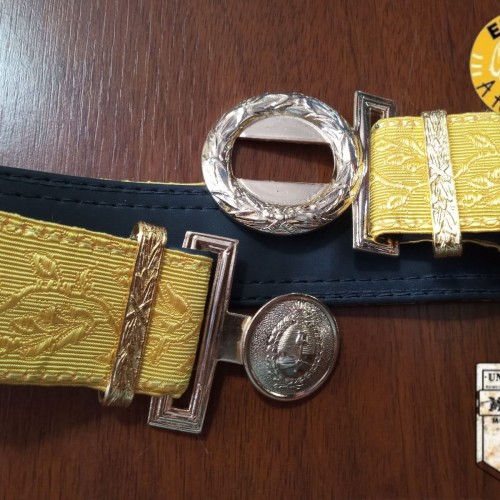 cinto gala luto nelson oro PBA 1