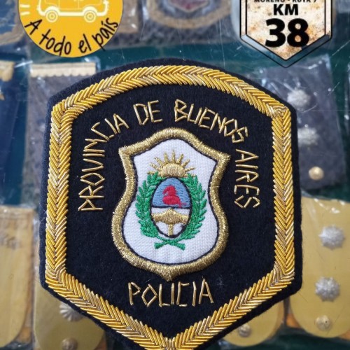 escudo bordado PBA cordon