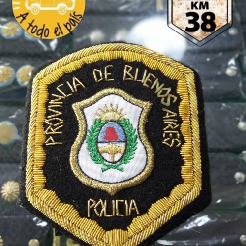 escudo bordado PBA cordon serreta