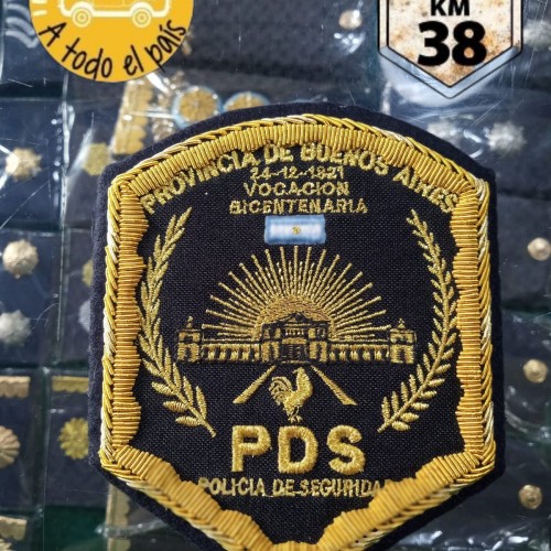 escudo bordado PDS