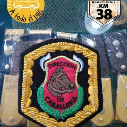 escudo bordado caballeria