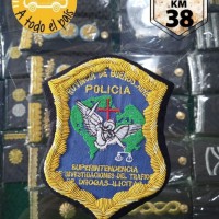 escudo bordado drogas ilicitas escudo bordado drogas ilicitas