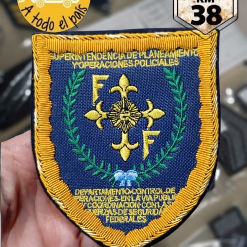 escudo bordado planeamiento operaciones policiales 2