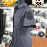 camisa elastizada batista azul 3