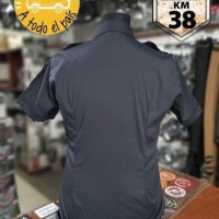 camisa elastizada batista azul 4