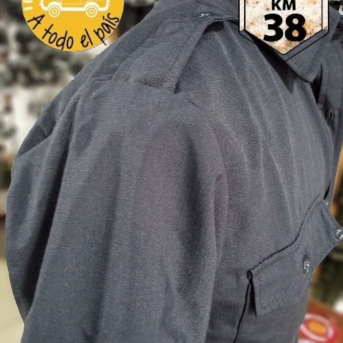 camisa fem rip stop azul m.l 2