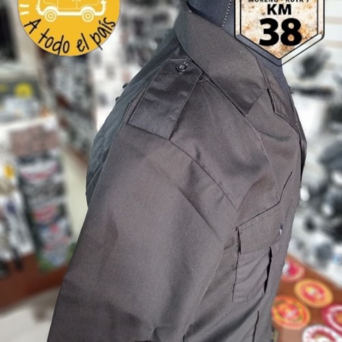 camisa negra subofical m.c 2