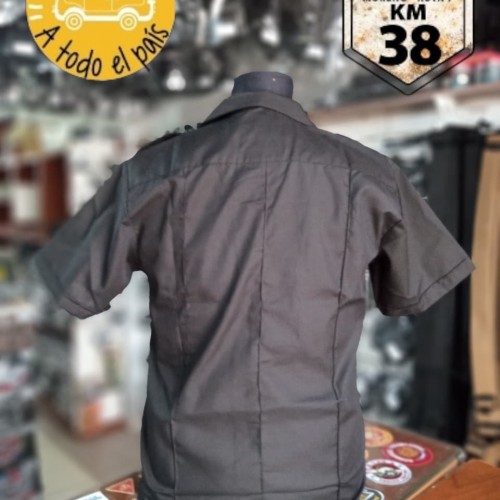 camisa negra suboficial m.c 4