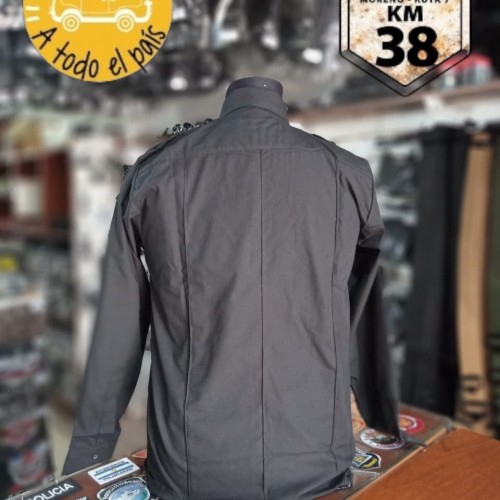camisa negra suboficial m.l 4