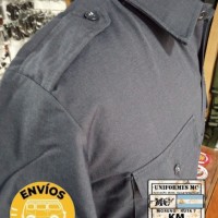 camisa rip stop azul m.l 2