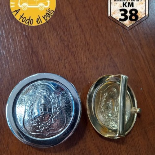 hebilla grande PBA plata oro 1