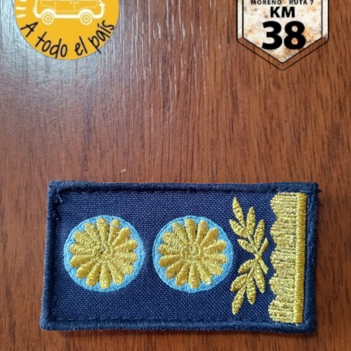 jerarquia bordada comisario mayor