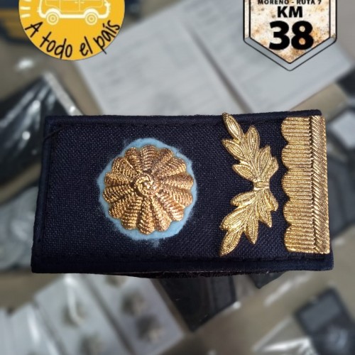 pectoral comisario inspector azul 2