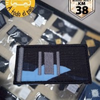 pectoral capitan camuflada azul