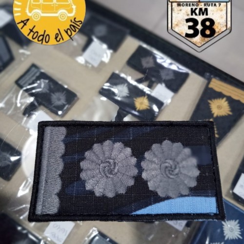 pectoral comisario camuflada azul