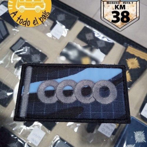 pectoral mayor camuflada azul