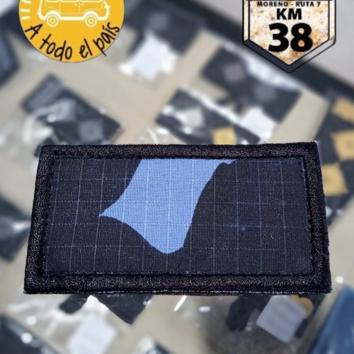 pectoral oficial camuflada azul